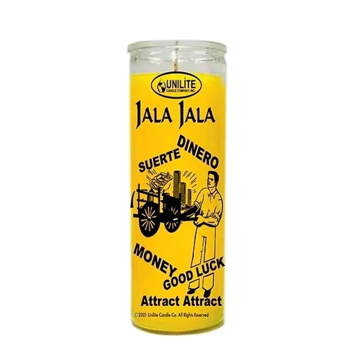 Jala Jala Vela Preparada - Jala Jala Dressed Blessed Candle