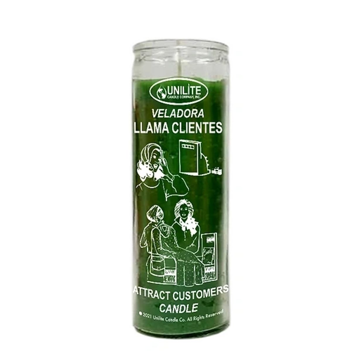 Llama Clientes Vela Preparada / Attract Customers Candle Dressed Blessed Candle