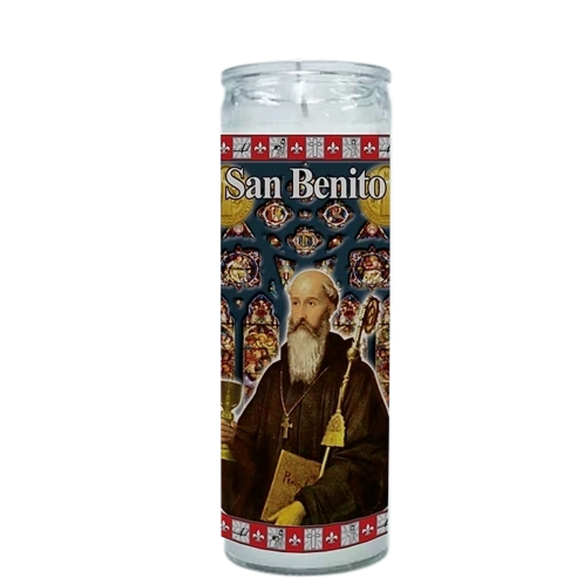 San Benito Vela Preparada / St. Benedict Dressed Candle