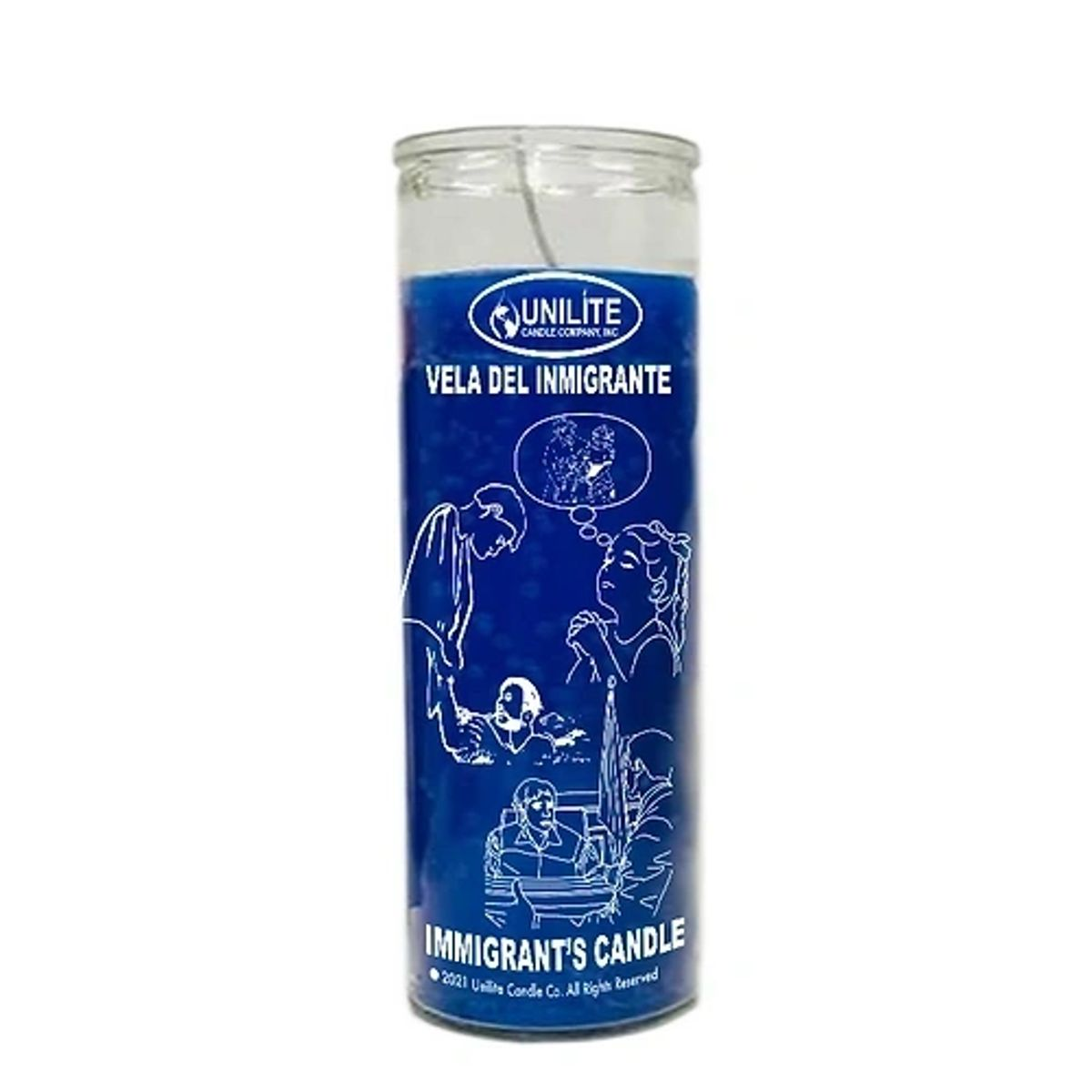 Vela Del Inmigrante Preparada / Immigrant Dressed Candle