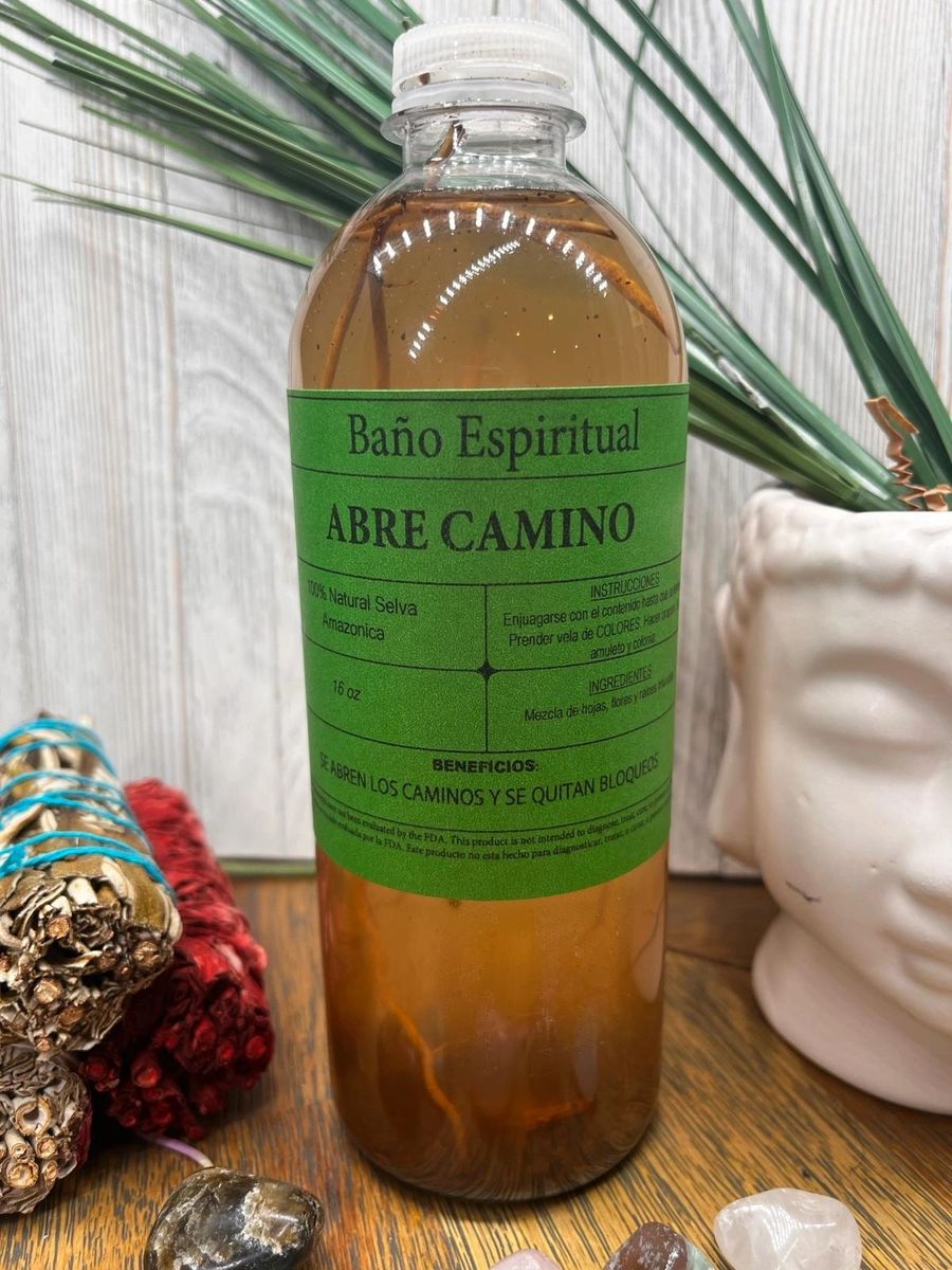 Abre Camino Colonia Made w/ Peruvian Magical Herbs from the Amazon Rainforest