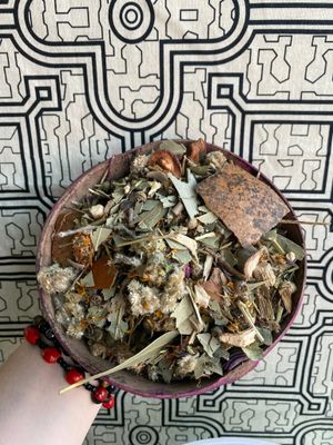 Lungs Herbal Blend Compuesto De Pulmones Herbal Supplement 4 oz