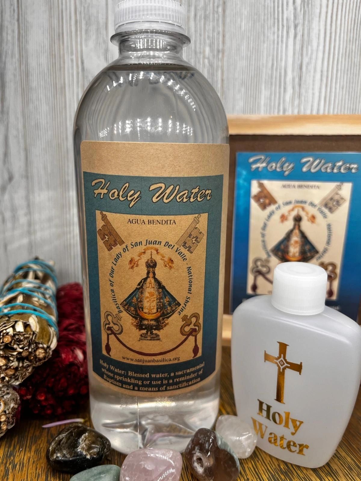 Blessed Holy Water Set - From Basilica of our Lady of San Juan Del Valle National Shrine