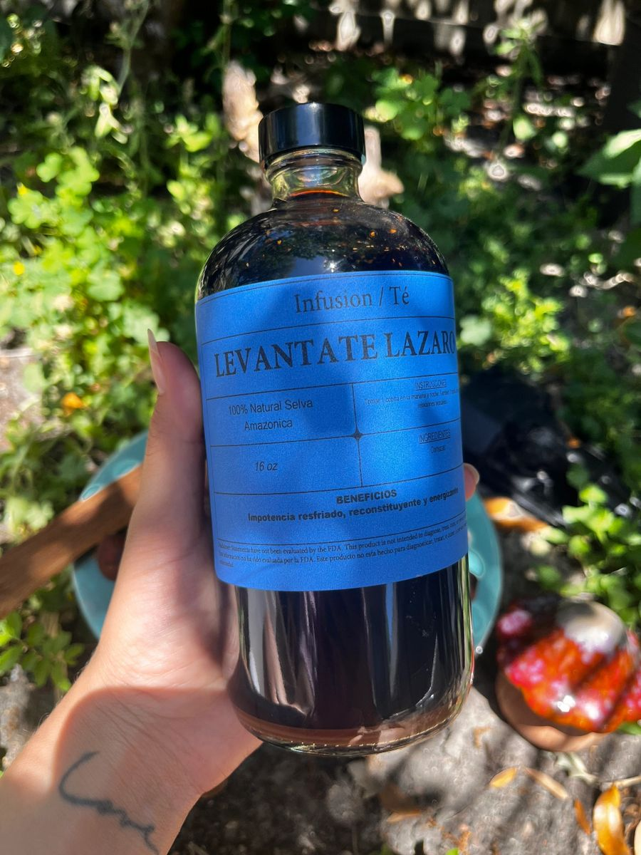 Levantate Lazaro Maceracion - Wake up Lazarus Maceration - Herbal Maceration 16 oz