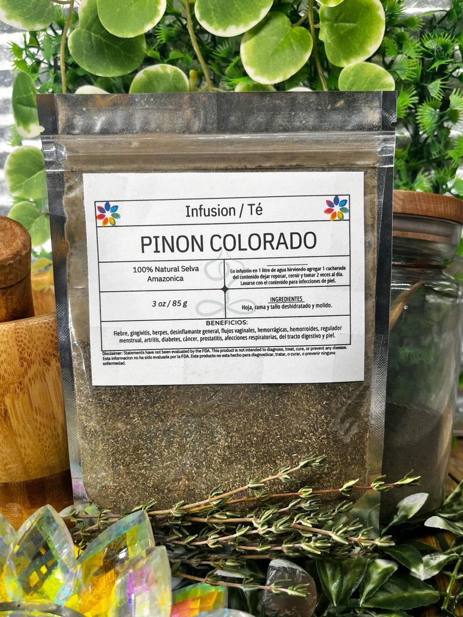 Pinon Colorado - Jatrofha Gossypiifolia - Herbal Tea 1 oz