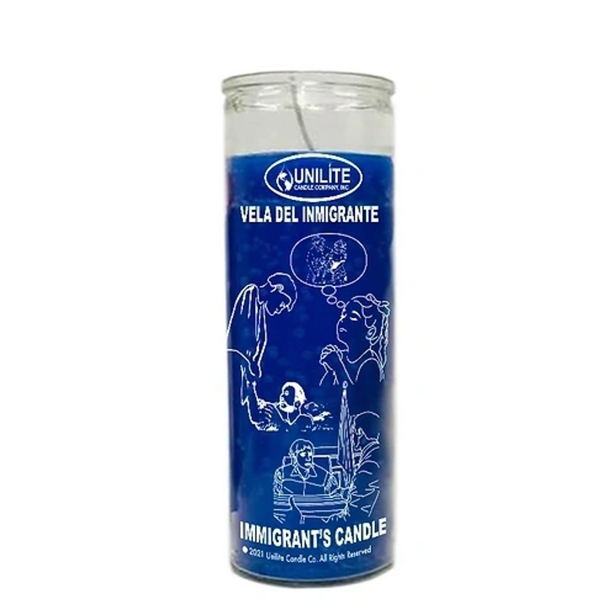 Vela Del Inmigrante / Immigrant Candle